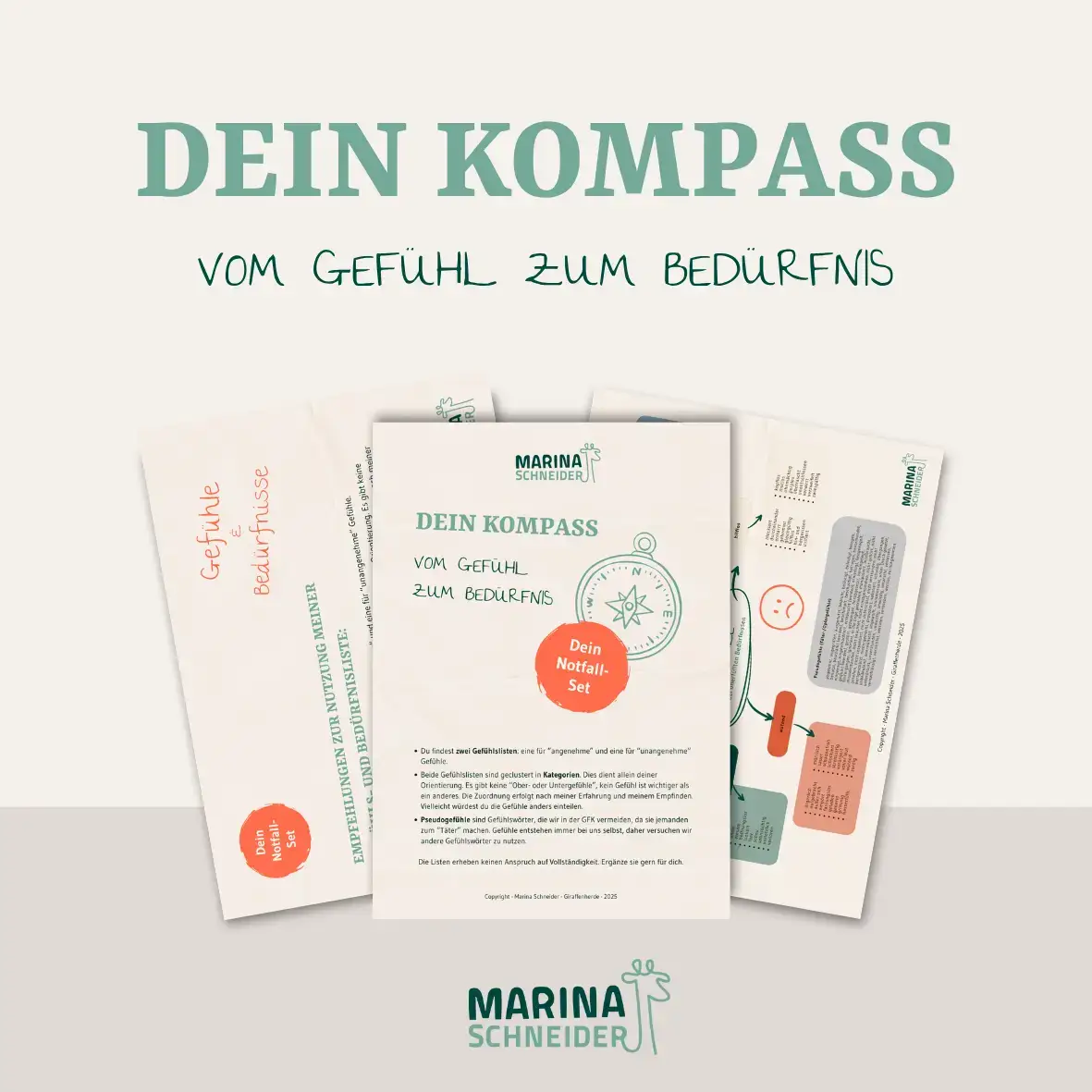 Freebie Notfall-Set Bedürfnisübersetzer