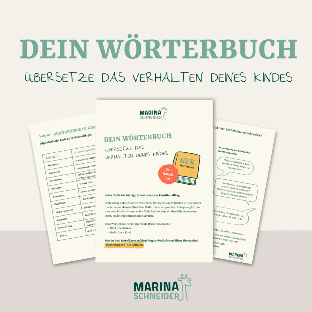 Wörterbuch Marina Schneider GFK